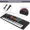 Costway 54 Keys Music Electronic Keyboard Kid Electric Piano Organ W/Mic & Adapter